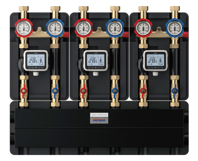 Multiple Heating Water Mixing Center Cogeneration Center Triple Unit Group High Temperature Direct Control