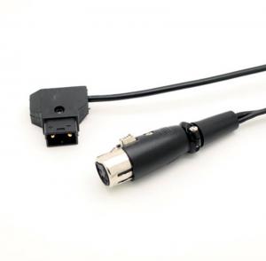 China D-Tap Male to Female 4-Pin XLR Cable for Power Supply Battery Adapter 0.5M wholesale
