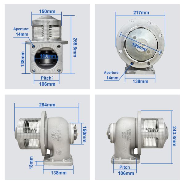 Pneumatic Operation Mode Customized Fuel Tanker Truck 3 Inch Emergency Shut Off Valve for Safe Oil Transportation