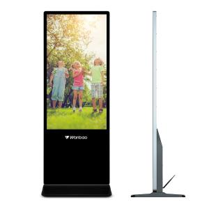 China 43'' Advertising Kiosk Display , 4k Digital Signage Player 1920x1080 wholesale