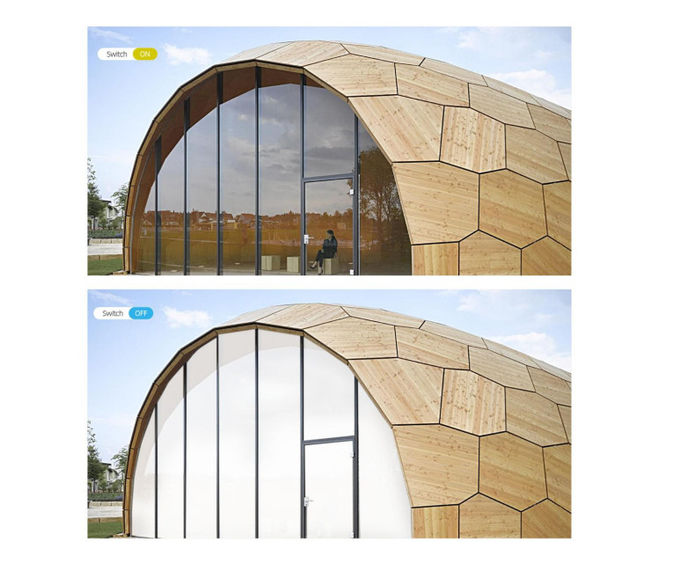 ISO9001 2000 Micron 2mm PDLC Switchable Smart Film
