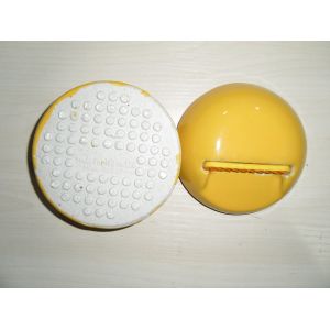 Round White Yellow Ceramic Road Marking Stud Cat Eye