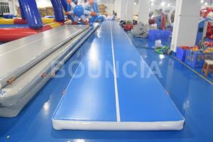 China Tumble Track Inflatable Air Mat / Gymnastics Air Track For Physical Training wholesale