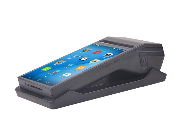7 inch Capacitive Touch Screen Mobile Handheld Offline Pos Machine for Retail Restaurant