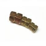 DIN 4035 M8 Grade 4 Yellow Zinc Hex Jam Nuts ISO4035
