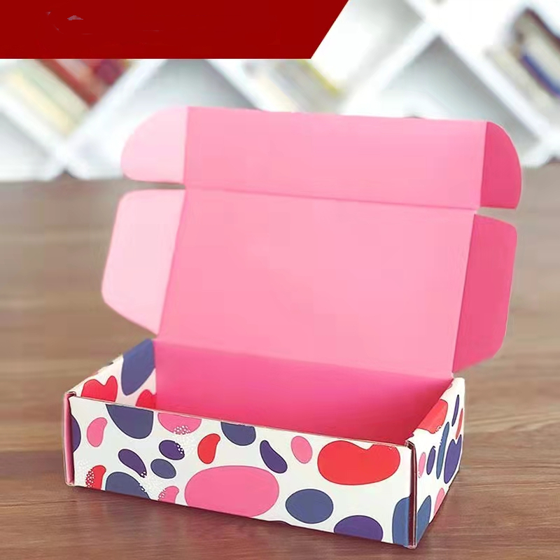 Custom Packaging Gift Box Shipping Packing Mailer Kraft Cardboard Folding Corrugated Paper Boxes
