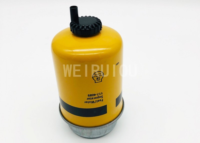 Excavator Fuel Water Separator Filter 83MM OD BF7679-D 117-4089