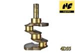 Car Engine Spare Parts Mitsubishi Engine Crankshaft 4D55