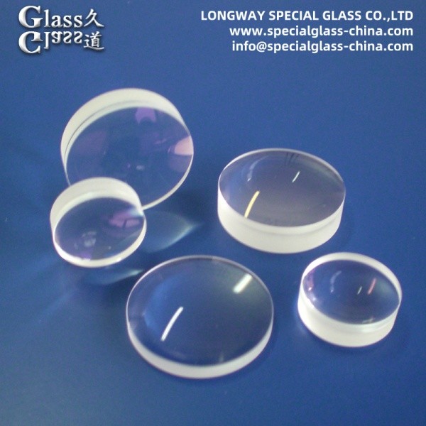 Transparent Optical Achromatic Convex Lens For Compact Optical Devices