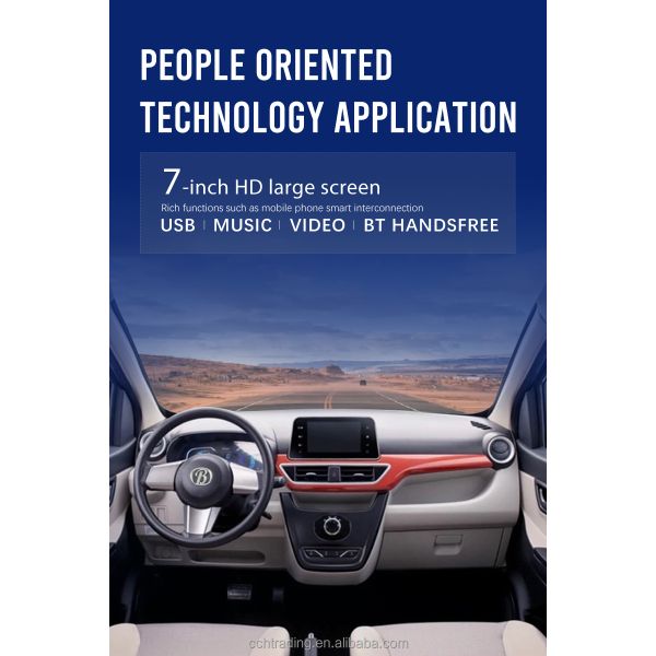 Solar Powered Electric Vehicle BLAVAL FH-S6 Automobile car