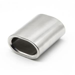 China Protect Single Hole Aluminium Sleeve For Steel Wire Rope wholesale