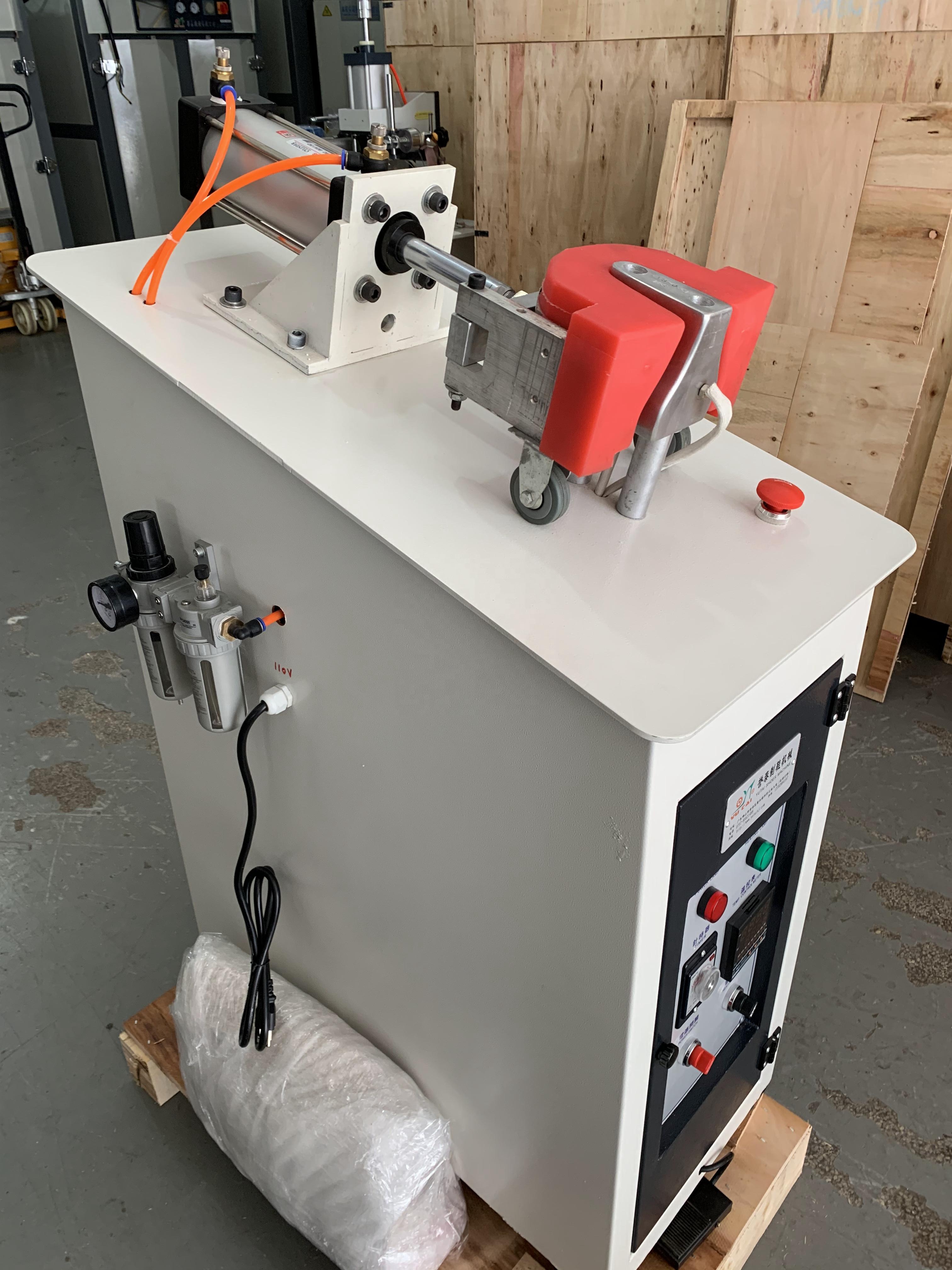 Single Station Hot Melt Adhesive Counter Molding Machine For Shoe Heel Back Part Setting