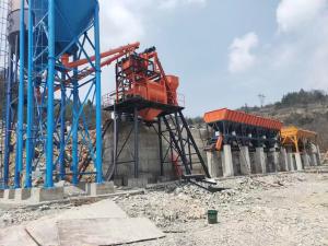 China Small Rmc Concrete Batching Plant Manufacturers 75m3/H Stationary wholesale