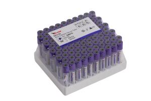 China Glass Or PET K3 EDTA Tubes Purple EDTA Tube 10ml BD Vacutainer wholesale