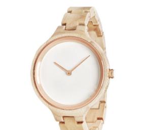 China Vogue Style Custom Wood Watches / Beautiful Women'S Watches Made Of Wood wholesale