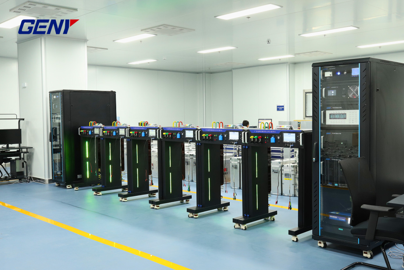 High-accuracy class of 0.01% energy meter test system for calibration of sub standard meter