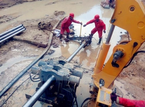 GS800-LS horizontal directional drilling machine, 80ton horizontal directional drilling machine, 80ton hdd machine, 80ton hdd rig, goodeng hdd machine