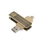 Retro Body Color TYPE C USB 128GB 256GB High Speed 55*18*11mm