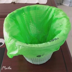 China Custom Green Biodegradable Trash Bags wholesale