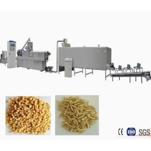 China Automatic Nuggets Soya Chunks Extruder Machine / Snack Maker Machine wholesale