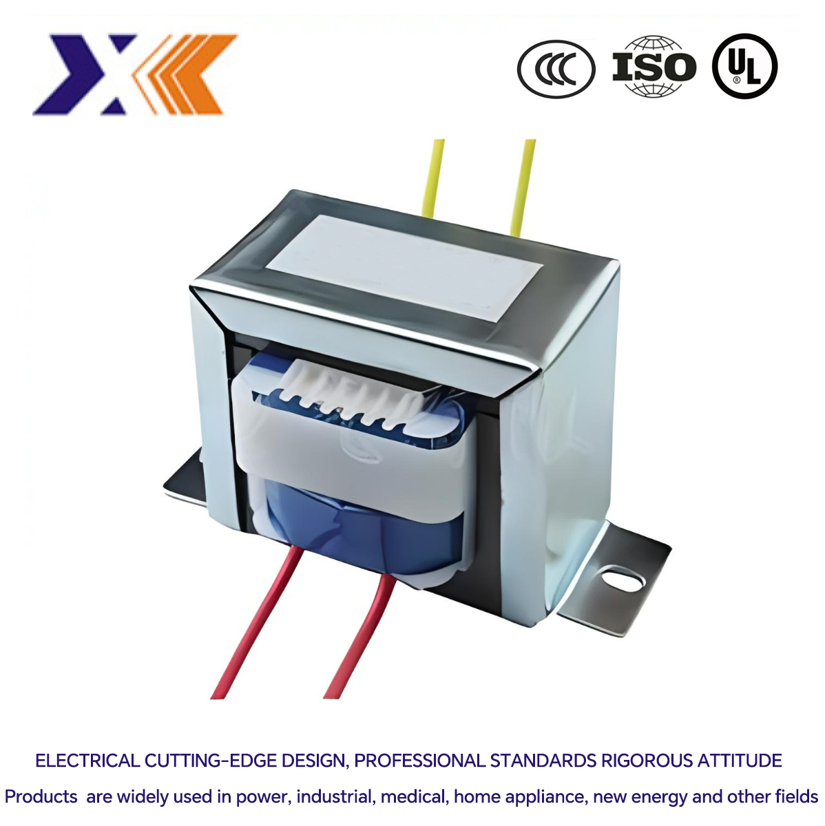 High Power Step Up and Down EI Transformer 12v 24v To 380v for Charging Customized Package