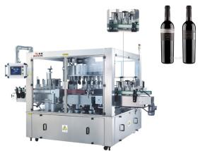 China Round Bottle Rotary Sticker Labeling Machine Equipment Thickness ≥ 30mm wholesale