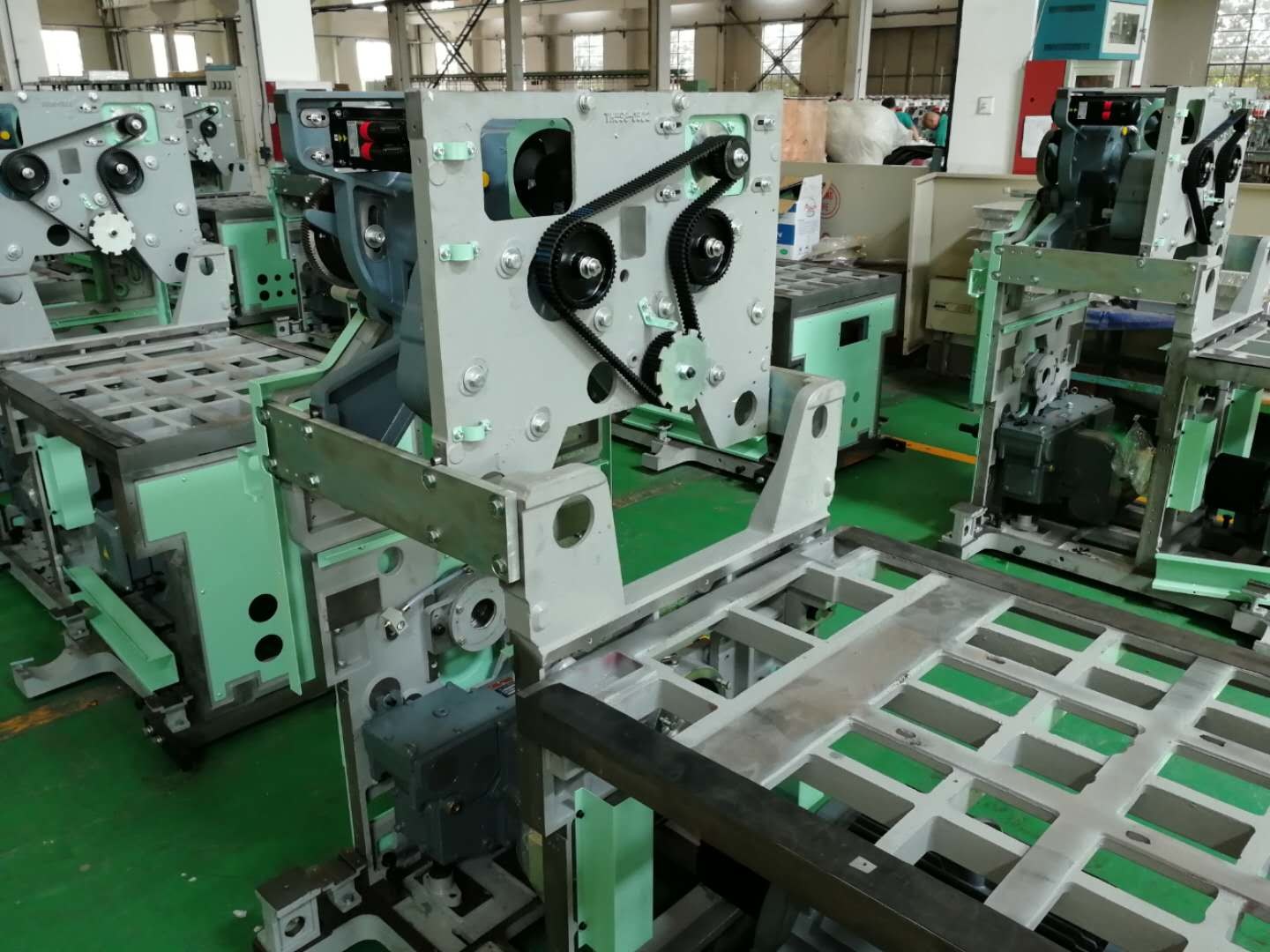 Blended Yarn / Cotton Spinning Machinery High Yield Top-Notch Components