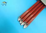 UL E333178 Approval Flexible Braided Fiberglass Sleeve / Silicone Rubber