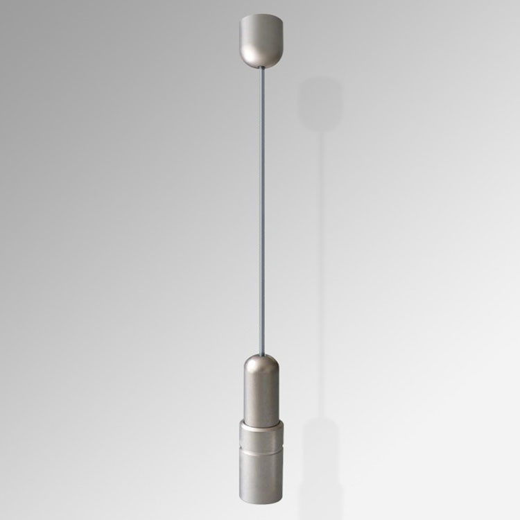 Retail Store Wall Mounted Advertising Aluminium Wire Hanging Signage Cable Display System