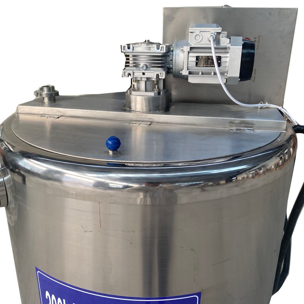 Mixing Tank 100L 150L 200L 300L 500L 1000L 2000L Juice Flavored Milk Stainless Steel Mixer