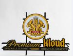 240VAC Display Logo PVC Neon Sign Landscape UL Yellow