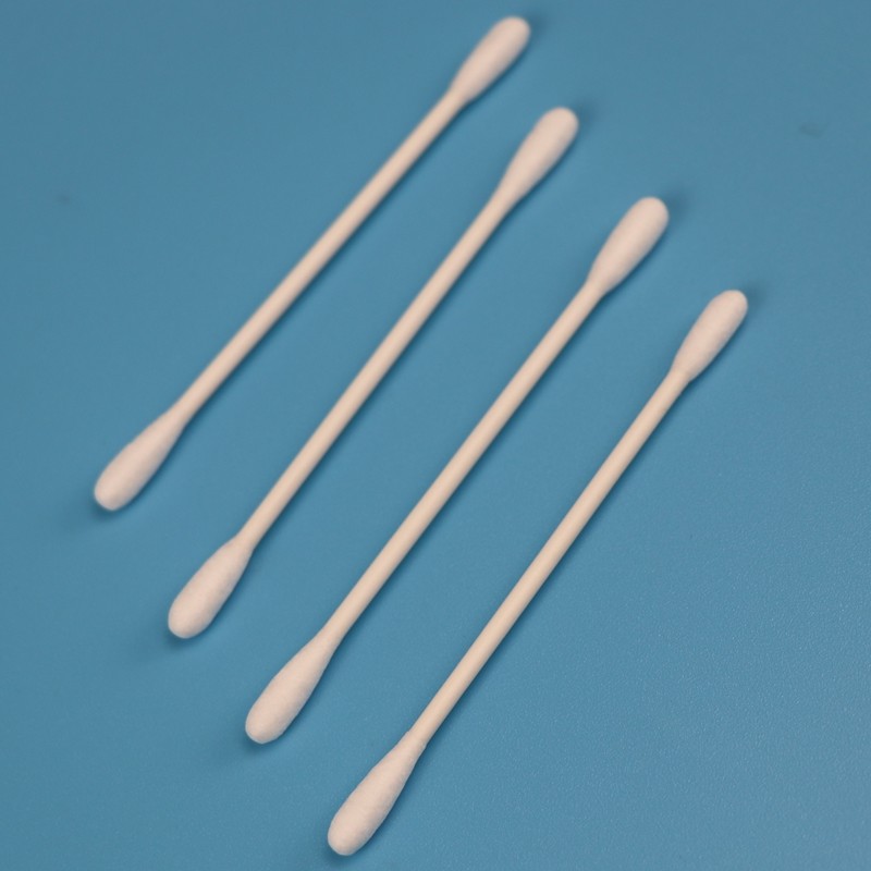 4.5mm Big Round Head Cleanroom Cotton Swab Qtips Biodegradable