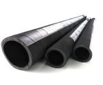 Black SBR Rubber Air Water Discharge Hose / Delivery Hose High Performance