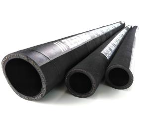 China Black SBR Rubber Air Water Discharge Hose / Delivery Hose High Performance wholesale