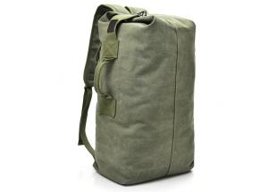 China High Durability Canvas Molle Hiking Backpack For School / Daily Life wholesale