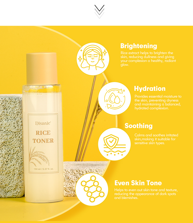 77.8% Rice Toner Niacinamide Brightening Face Moisturizer Hydrating Soothing Glow Skin Face Toner for Sensitive Skin