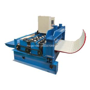 China IBR Roof Sheet Panel Curving Machine Steel Sheet Crimping Machine wholesale