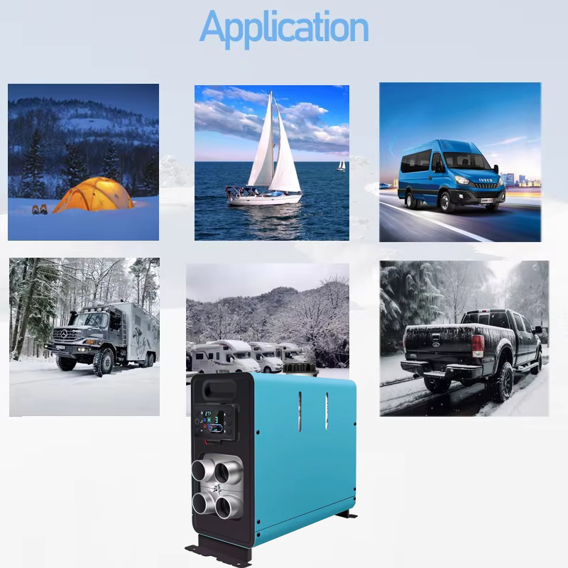 JP ALL-IN -ONE Diesel Air Tent Parking Heater For Cars Boat RV