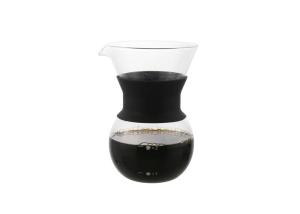 China Glass Carafe Coffee Maker , Stainless Steel Single Cup Pour Over Coffee Maker wholesale