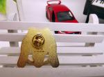 Personalised Letter Shaped Metal Brooch Pin For Decorations / Gifts