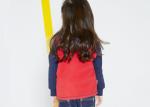 Beautiful Kids Girls Clothes Hidden Zipper Girls Polar Fleece Vest 100%