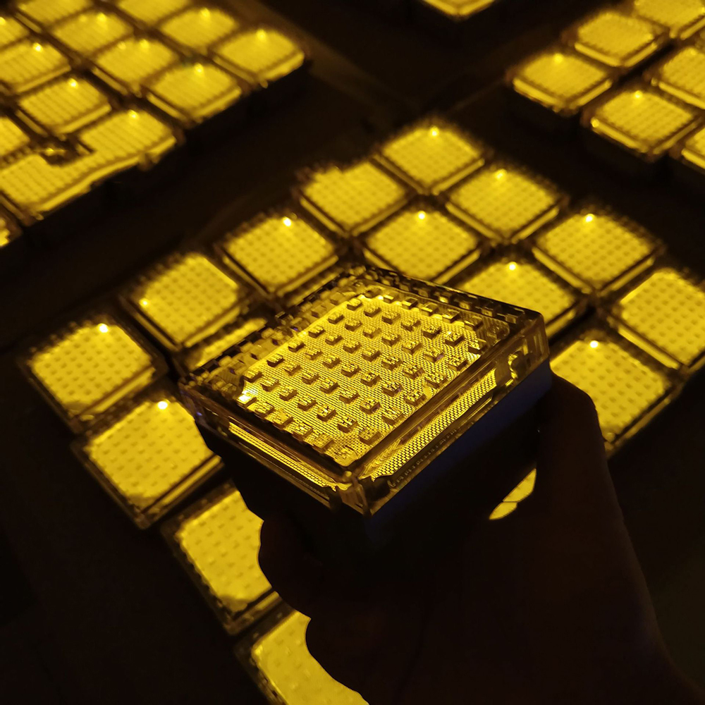 OEM IP68 Multi Color LED Solar Float Lamp For Swimming Pool Night Light Stair Light