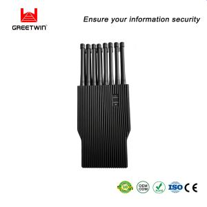 China Cell Phone Jammer VHF UHF GPS Bluetooth 16 Antenna 2G 3G 4G 5G Blocker wholesale