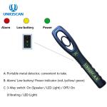 High Sensitivity 9V Battery 50mA Hand Held Metal Detector