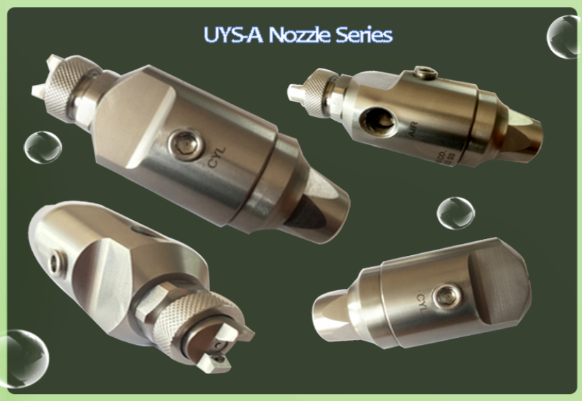Industria Jet Stainless steel Flat Air nozzle Spray Nozzle for working place Dust control 