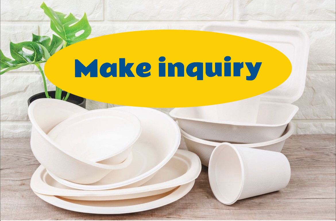 6 Inch Round Disposable Paper Plate Sugarcane Pulp Paper Party Plate Compostable 100% Biodegradable Bagasse Plates
