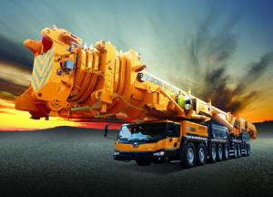 China Large Mobile Truck Loading Crane 100t For Construction Industry Spacious Cab wholesale