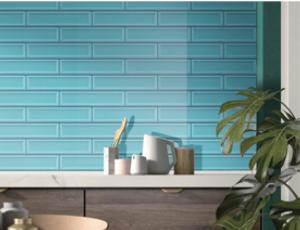China AAA Grade 68x280mm Antibacterial Ceramic Subway Wall Tiles wholesale