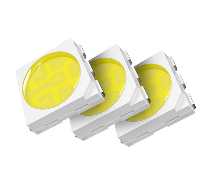 White 5050 SMD LED Chip 0.2W 60mA White For Smart Led Light