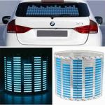 fashional customized equalizer el car sticker/ adhesive sticker/ car decoration
